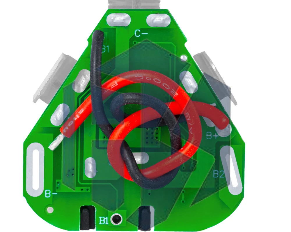 3s/4s/5S  Battery Charging Protection Board Li-Ion Lithium Battery Pack Protection Circuit Board BMS Module For Power Tools