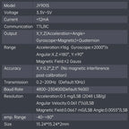 WitMotion WT901 AHRS MPU9250 9-axis Accelerometer, 3-axis Eletronic Gyroscope+Acceleration+Angle+Magnetometer, TTL Data Outout