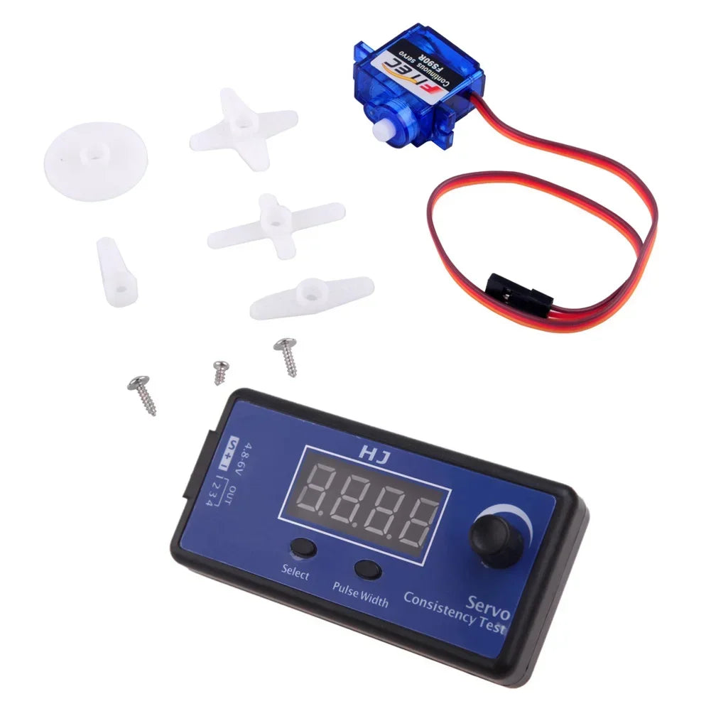 Feetech FS90R RC Servo 1.5KG 4.8-6V 360 Degree Continuous Rotation Micro Motor Wheel for Smart Robot Microbit RC Car Boat Drones