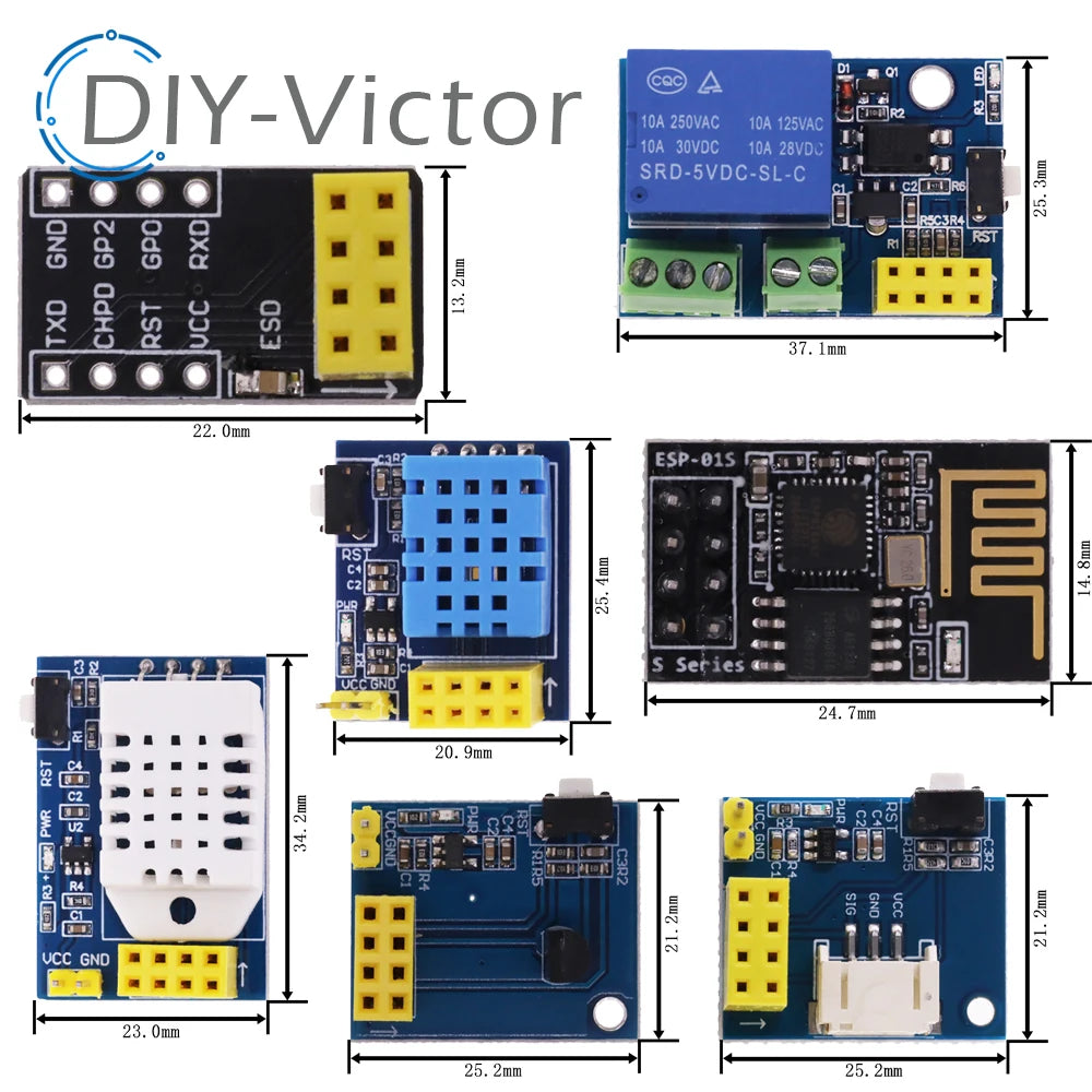 ESP8266 ESP-01S 5V WiFi Relay Module Things Smart Home Remote Control Switch for Arduino Phone APP ESP01S Wireless WIFI Module