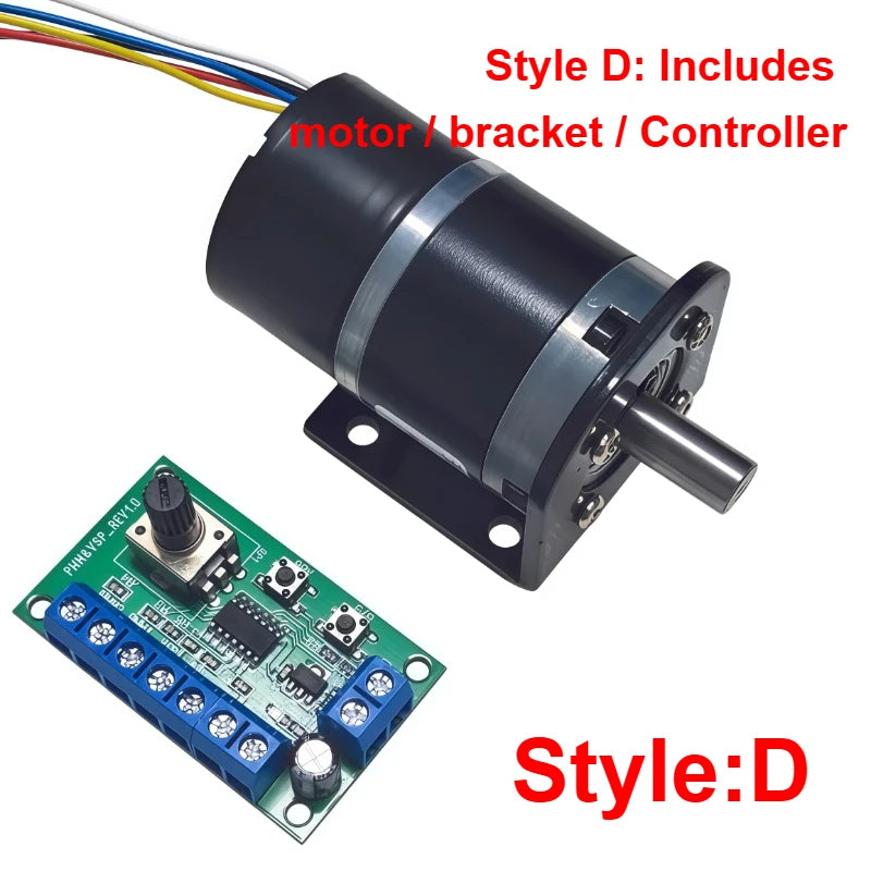 36-3626 Miniature DC Brushless Planetary Gear Motor 12v/24v High Torque Low Noise Built-in Hall Sensor