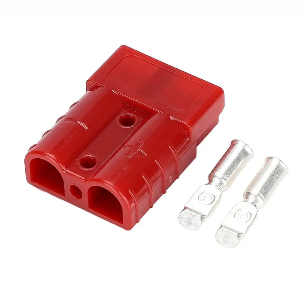 Power Connectors 50 AMP Plug Cable Terminal 600V Grey Red Battery Power Connector Quick Plug Connector For Anderson