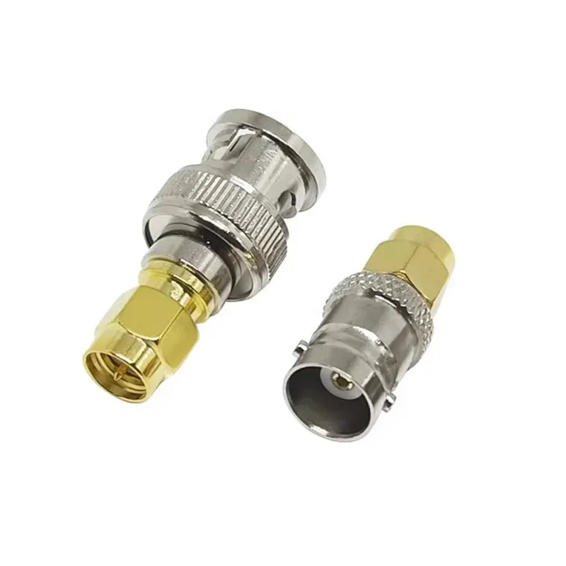 5PCS SMA To BNC RF Connector SMA BNC Adapter Male To Female for Antenna/Extension Cable BNC To SMA Connectors
