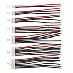 10CM RC Lipo Battery Balancer Charger Plug 1S 2S 3S 4S 5S 6S 7S Silicone JST-XH Balancer Cable DIY Connector Plug Wire