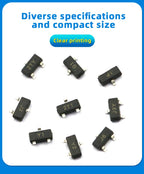 50PCS S8050 SS8550 2N4401 Printed J3Y NPN Power Transistor SMD Triode Package SOT23