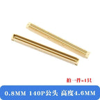 1pcs Board-To-Board Connector BTB Pitch 0.8Mm Dual Row SMD 40P/60/80/100P/120P/140P