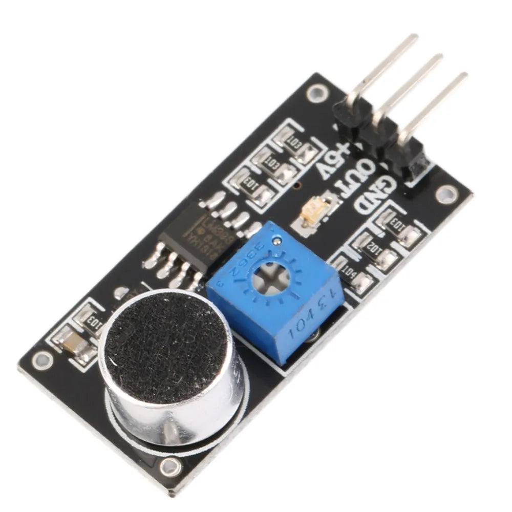 5pcs/lot Sound Detection Sensor Module Sound Sensor LM393 Horn ApplicableArduino