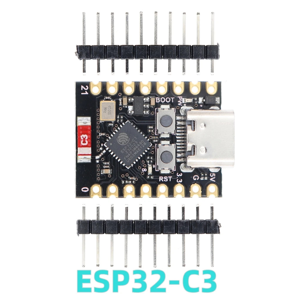 SAMIROB WiFi Bluetooth ESP32 C3 S3 H2 C6 SuperMini Board IoT Development Kit Compatible with MicroPython Programming