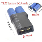 EC5 Male Female to XT60 XT90 Deans T Plug Male Female No Wire Connector Plug Adapter for RC FPV Vehicle Lipo Battery Esc