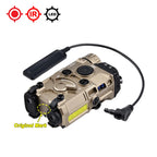 Airsoft CNC IR Laser Sight RAID CQBL PEQ PERST NGAL OGL DBAL IR Device Metal Material  Red, Green, Blue Laser IR Laser 20mm Rail