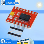 TB6612FNG Dual Motor Driver - 1A Motor Control Module for Arduino Microcontroller, Superior to L298N