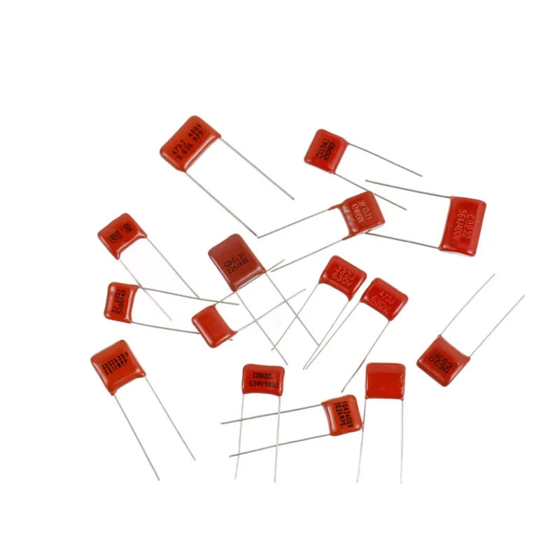 15 value*12PCS CBB Polypropylene Film 10nf-68nf 400V 630V Capacitors Assortment Kit 180PCS