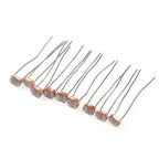 50PCS Photo Light Sensitive Resistor GL5506 GL5516 GL5528 GL5537 GL5539 Photoresistor Kit Photoconductive Resistance