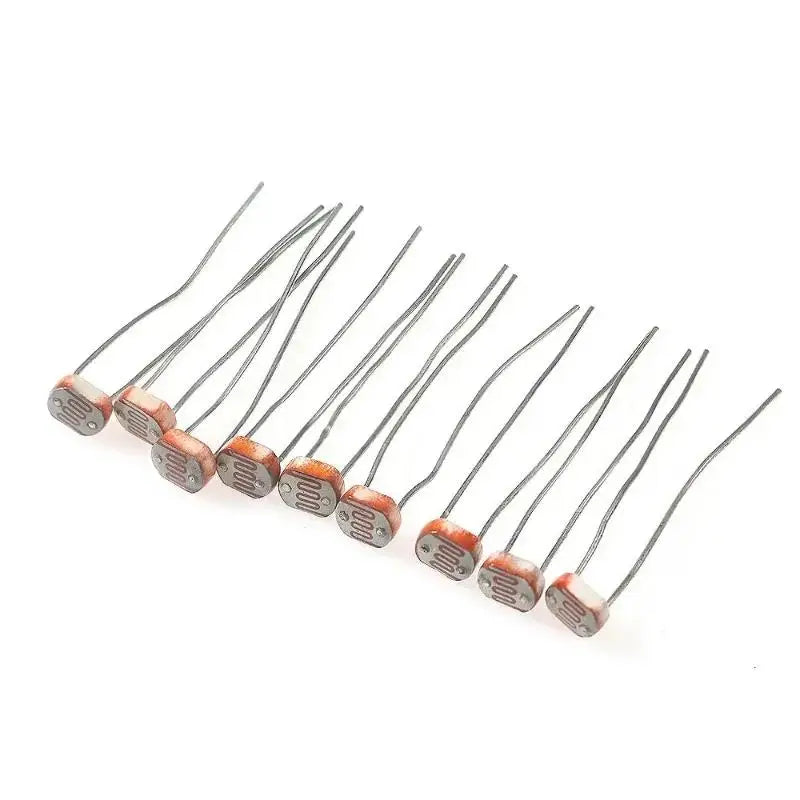 50PCS Photo Light Sensitive Resistor GL5506 GL5516 GL5528 GL5537 GL5539 Photoresistor Kit Photoconductive Resistance