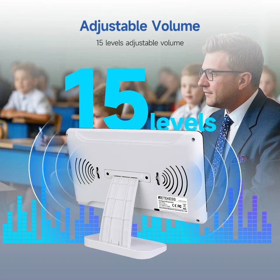 Retekess TM101 Quiz Answer Game Buzzer System 3 Answer Mode 4 Color State for Classroom Competition Game Show Family Party Games