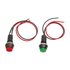 5Pcs 12mm Self-locking / Self-reset Plastic Push Button Switch Latching Switchs Momentary PBS-11A PBS-11B