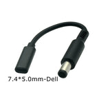 USB Type C USB C Laptop Charger Power Adapter Converter Female To 5.5*2.5 4.5*3.0 4.0*1.7mm 7.9 Dc PD Fast Charging Plug Jack