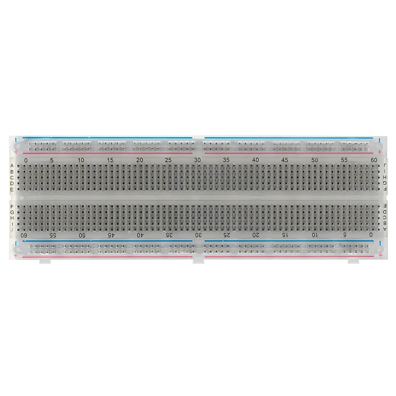 MB-102 MB102 Breadboard 400 830 Point 65 Jumper Wires Solderless PCB Bread Board Test Develop DIY for Arduino Power Module XCW