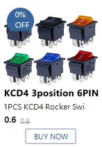 1 PCS,30/40A 250V AC High Current,ON/OFF,Special for Eelding Machine,KCD4,Sterling Silver Point,Rocker Power Button Switches