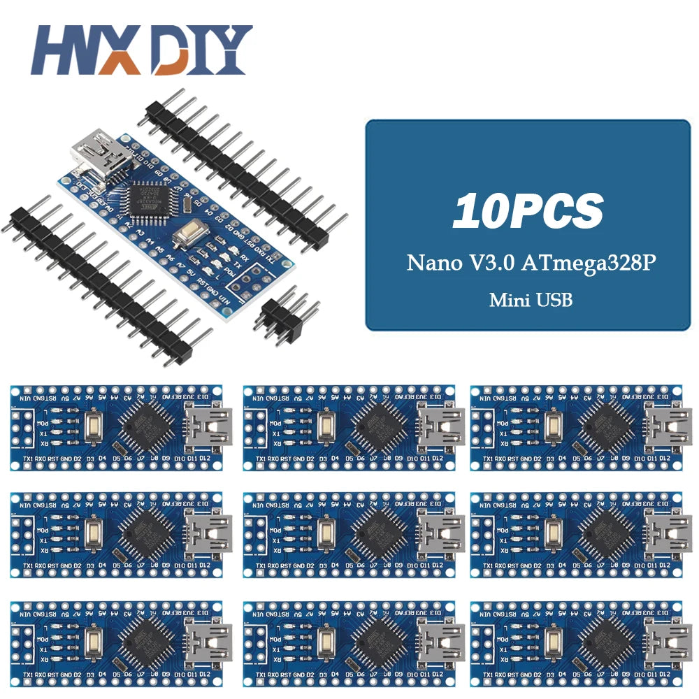 Mini / Type-C / Micro USB Nano 3.0 With the bootloader compatible Nano controller for arduino CH340 USB driver 16Mhz ATMEGA328P
