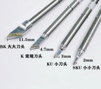 T12-BK/SKU/C6/C8/C10/C15 Welding Iron Tips Designed for OLED&STC-LED T12 Soldering Station P9/M8/9501 Handle Rework. byHome Box