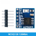 High-Density SPI Flash Storage Module – W25Q32 (4MB), W25Q64 (8MB), W25Q128 (16MB) SPI Memory Board for STM32 & BV/FV Projects