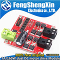 2 Channel Dual H-Bridge DC Motor Driver Module L298N 7A 160W PWM Positive Negative Rotation with Optocoupler Isolation for RC Ca