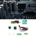 CH341A USB Programmer SOP8 Test Clip 1.8V Adapter SOP8 to DIP8 Converter Module Adapter Socket Converter Module USB Programmer