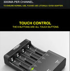NEW LiitoKala Lii-600 Battery Charger For Li-ion 3.7V NiMH 1.2V battery Suitable 18650 26650 21700 26700 16340 14500 AA AAA