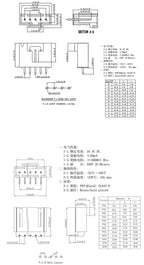 10PCS Dupont Connector MX2.54 Single Row With Belt Buckle 2.54MM Straight Pin Header Curved Pin Header 2P 3P 4P 5P 6Pin
