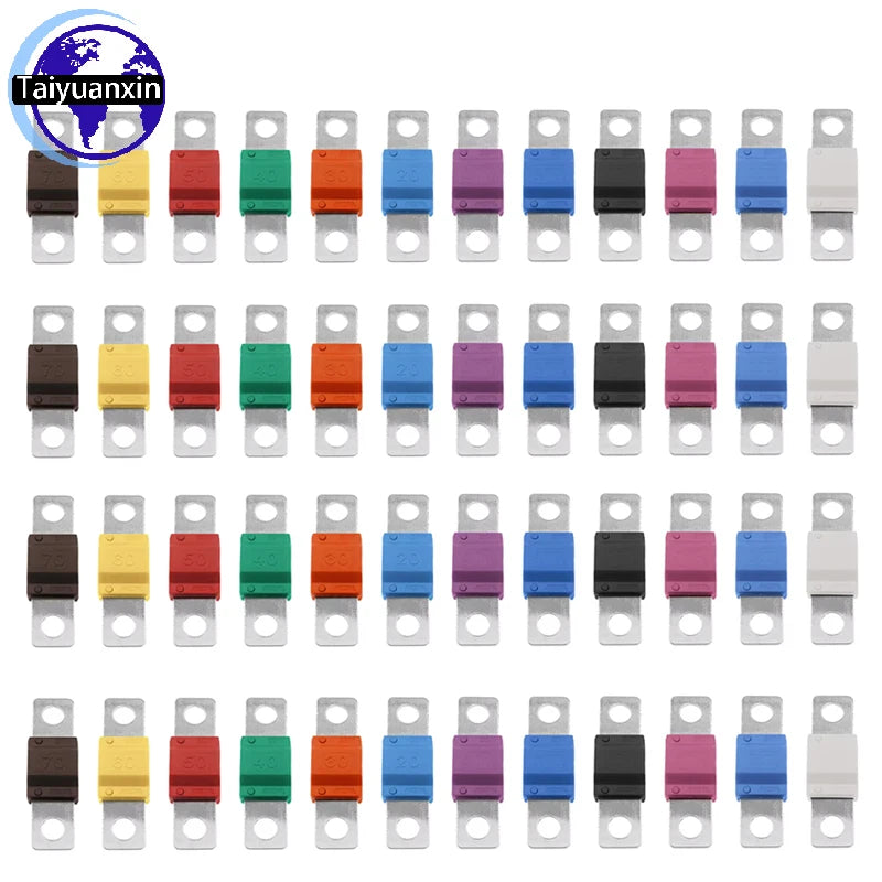 20PCS ADS Fuse 20A 30A 40A 50A 60A 70A 80A 100A 125A 150A 175A 200A Mini ANL AFS Auto Fuse 32V
