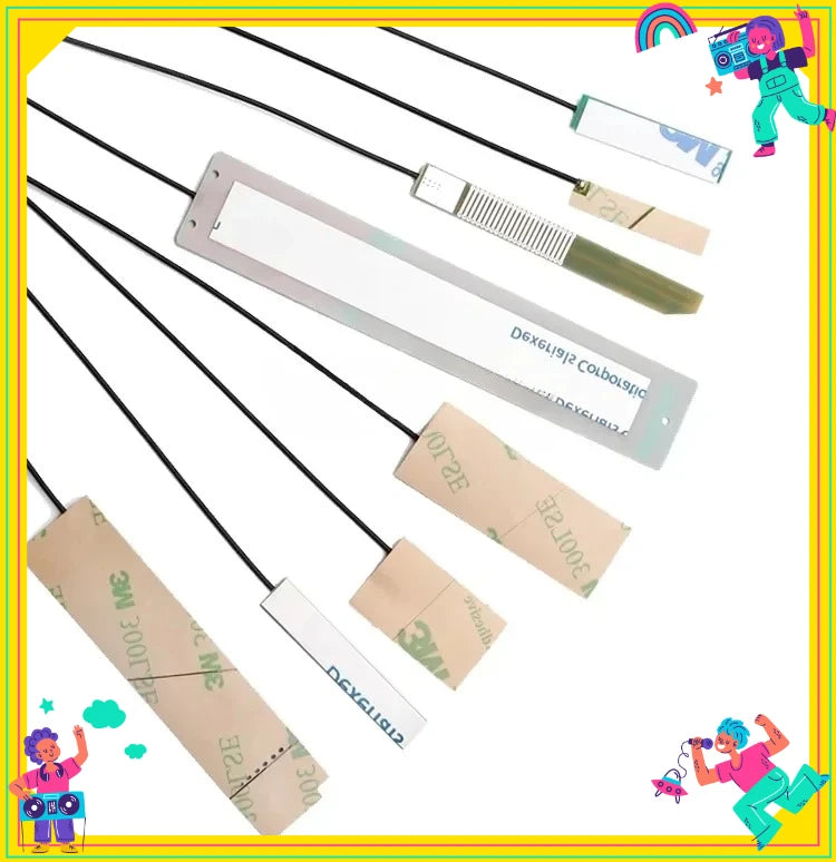 2PCS/lot 433/470/868/915 MHz Built-In PCB Board Antenna Lora Bd+GPS Module High Gain Fpc Antenna Signal Amplification