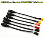 3/5Pcs JST SM XT60 XT30 T Plug Male/Feamle to DC5.5*2.1mm Female Connector Battery Charging Adapter Cable for DC Power Charger
