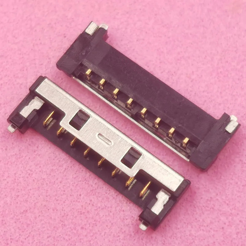 1-10Pcs Interface Battery Flex Jack Plug Connector FPC Tablet Contact For ASUS X510UNR UX310UV U4100U S5100U UX430UQ U4000U 8Pin