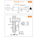 10pairs 3mm 5mm 940nm LEDs Infrared Emitter and IR Receiver Diode Diodes 301A for arduino
