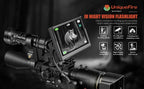 UniqueFire 1903 IR940nm IR850nm LED Infrared Flashlight 3 Modes Adjustable Zoomable Torch for Coyote Hog Predator Hunting