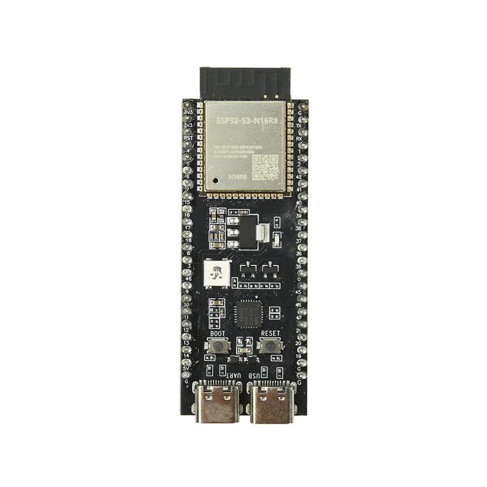 ESP32 S3 DvKitC 1 WiFi BT Development Board Module Cp2102 Onboard Esp32 S3 N16R8 Module 44Pin Type C