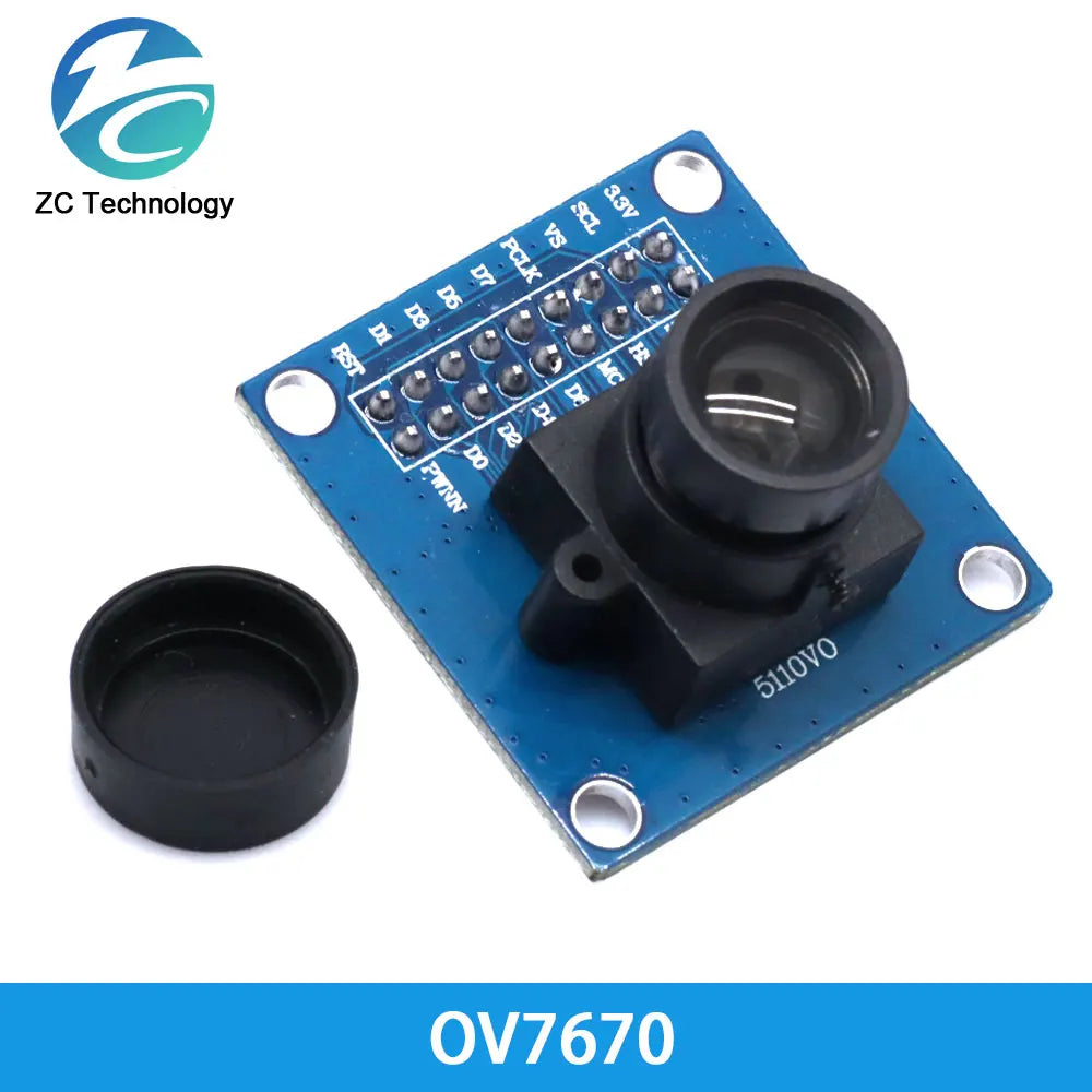 OV7670 300KP camera module moduleSupports VGA CIF auto exposure control display active size 640X480 For Arduino