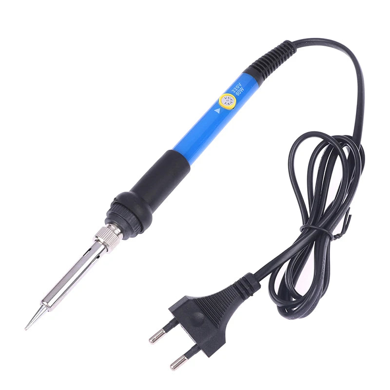 Adjustable Temperature 220V 60W Soldering Iron Set DIY Circuit Welding Repair Tool Household Set Internal Heating Temperature