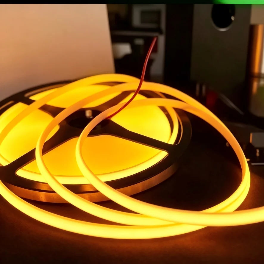 1-5M 5V USB LED Cabinet Light 320LEDs/M LED COB Strip Light Touch Sensor Dimmable Flexible Tape for DIY Backlight Decor Lighting