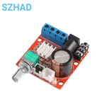 12V Mini Hi-Fi PAM8610 Audio Stereo Amplifier Board 2X10W Dual Channel D Class