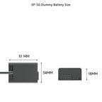 PD USB-C EP-5G EN-EL25 Dummy Battery Power Adapter For Nikon ZFC Z50 Z30 Camera EN-EL25a ENEL25 EP5G