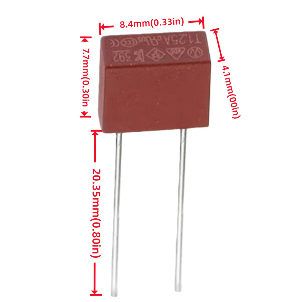 10PCS,Fuse 6.3A 4A 5A 2A 1A 3.15A  250V 392 Square Plastic Fuse T2A LCD TV Power Board Commonly Used Fuses Slow Blow Fuse T3.15A
