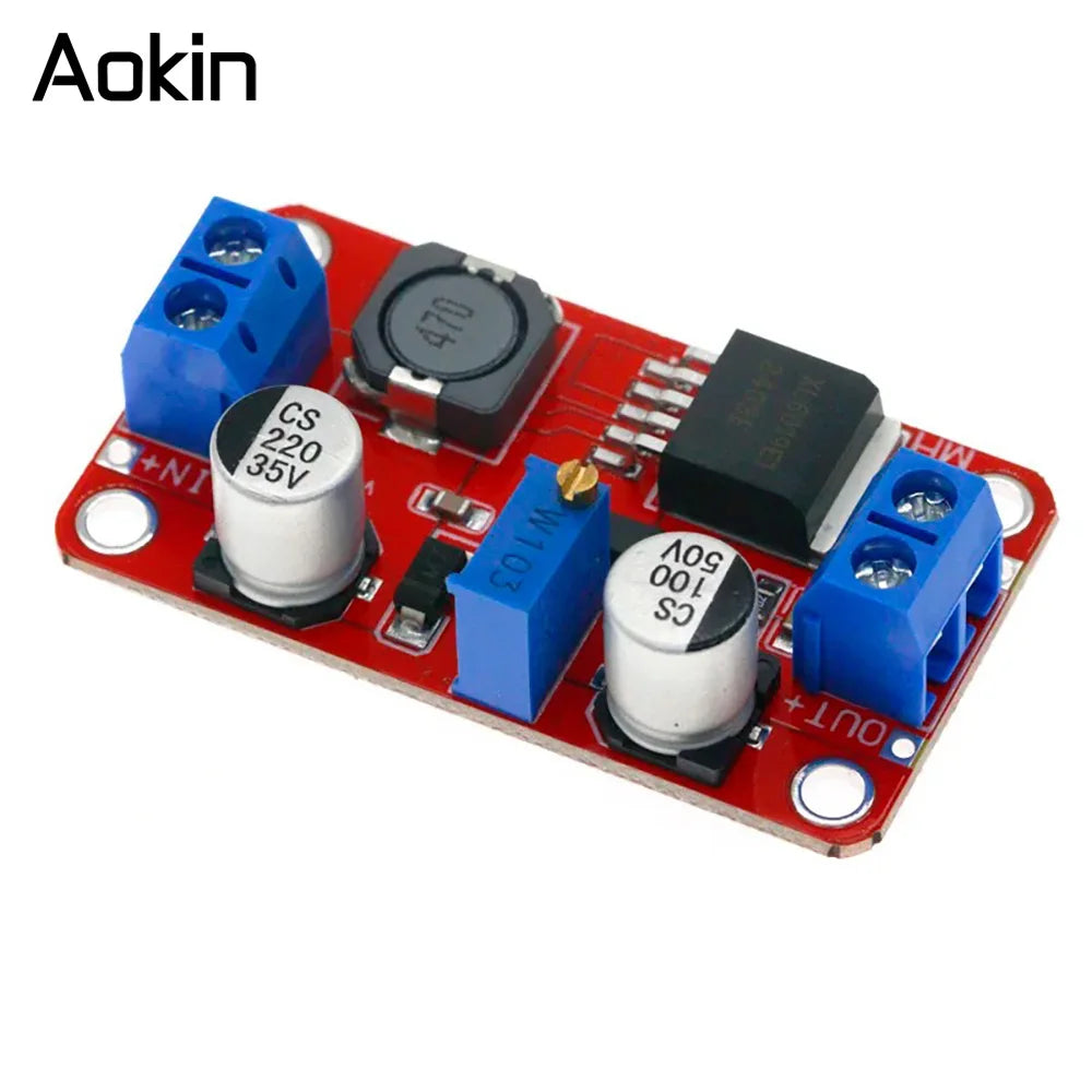 1/2/5PCS XL6019 5A DC-DC Step Up Power Module Boost Volt Converter 3.3V-35V To 5V 6V 9V 12V 24V