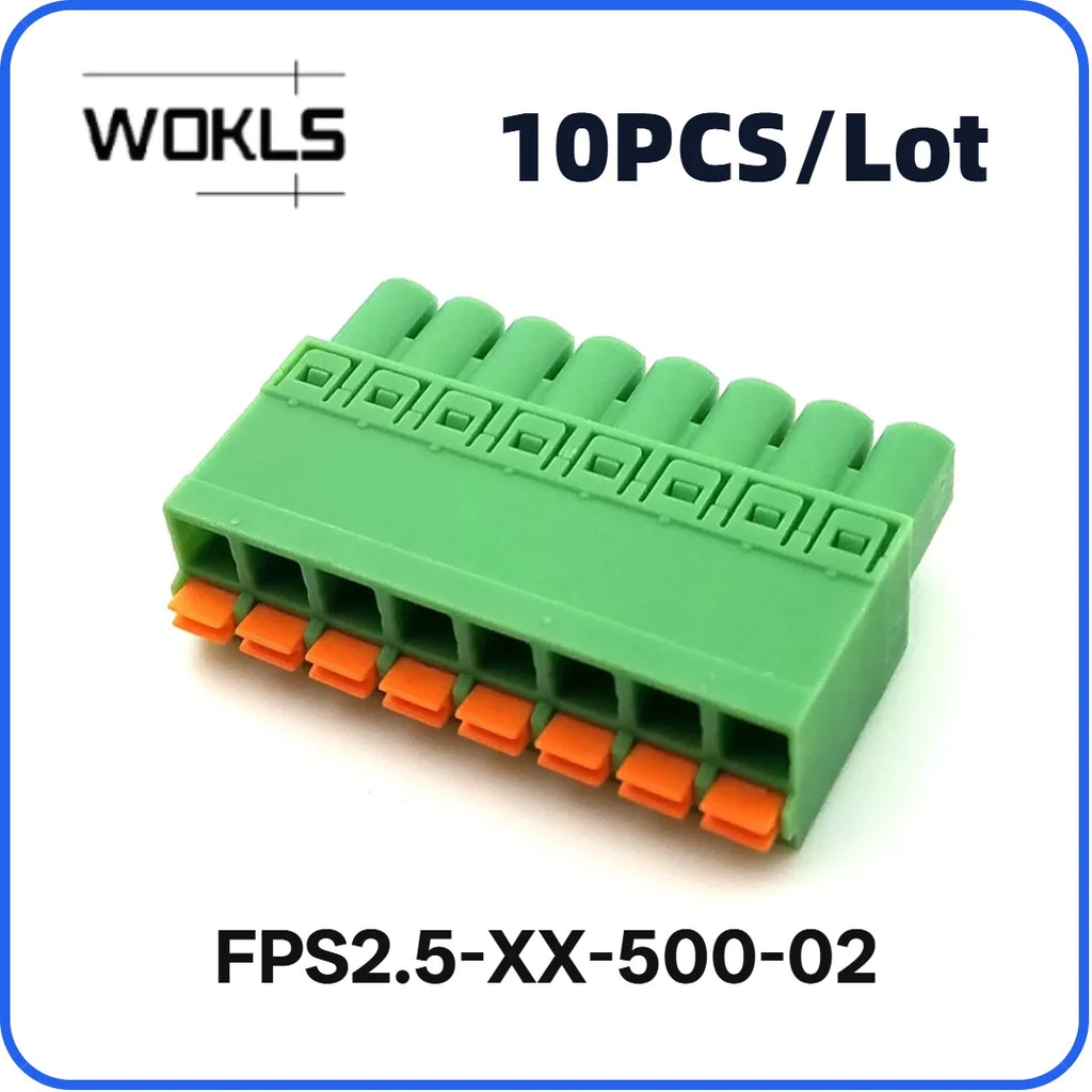 AOSI Factory Hot Sale Tool-free Pluggable 2EDGKN-5.08 DIN Rail Terminal Block