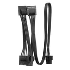 Modular Power Cable for Corsair AX1200 1200W GOLD Power, GPU PCIe 8Pin 6+2, CPU 4+4Pin, SATA, Molex IDE 4Pin, 14+10Pin to 24Pin