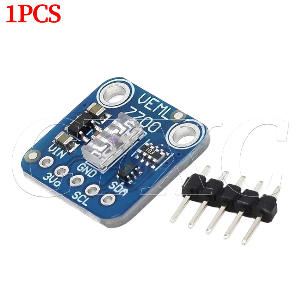 1-10PCS VEML7700 Ambient Light Sensor Module 120k Lux Light measuring Sensor Board 3.3V 5V I2C IIC Interface VEML7700