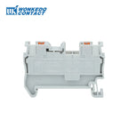10Pcs PT2.5 DIN Rail Terminal Block Push-in Connector 2.5mm² Cable Screwless Plug Electrical Wire Connect NS35 PT 2.5