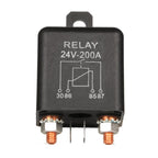 12/24V 100/200A Universal Battery Switch Relay Start 4 Pin Dual Battery Isolator Relay Current Start Relay Normal Open Car Relay