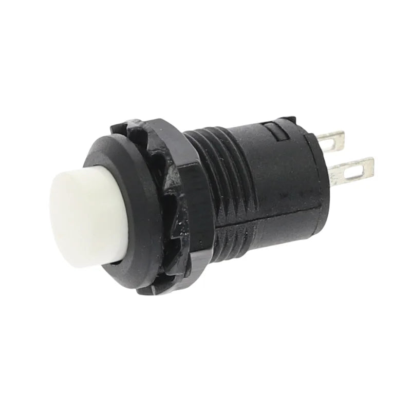 12mm Lock Latching OFF- ON Push Button Switch maintained fixed pushbutton switches Self-Lock button